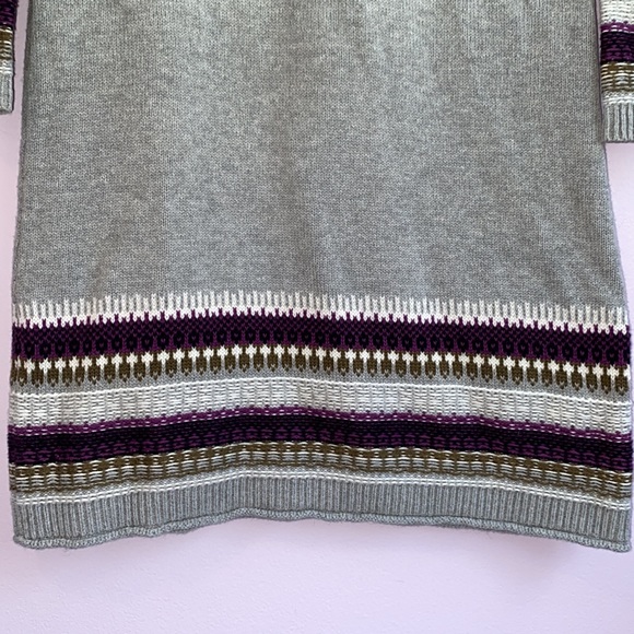 Nordic knit sweater dress with cashmere  size small - Picture 4 of 8